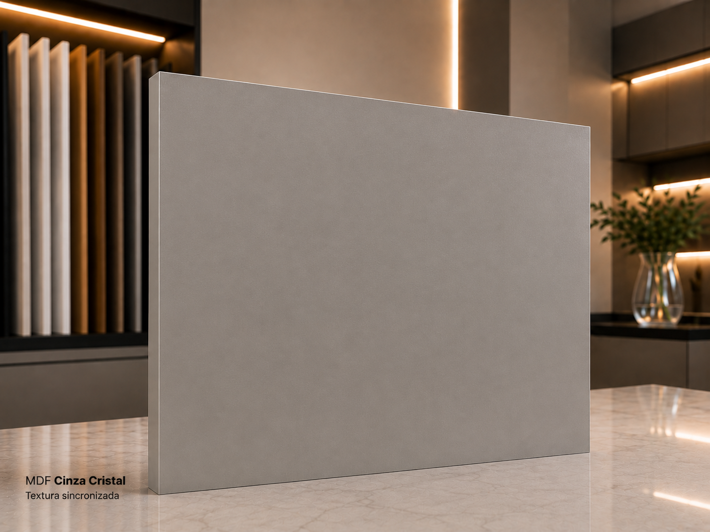 Cinza Cristal — MDF Firenze